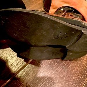 Dior black girl boots